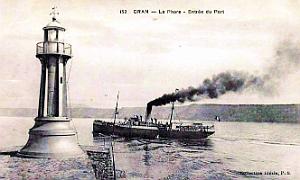 Oran - Port - Entree et Phare